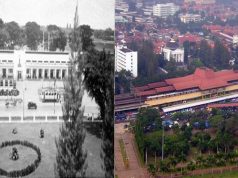 Stasiun Gambir dulu dan sekarang (foto: Bintang.com)